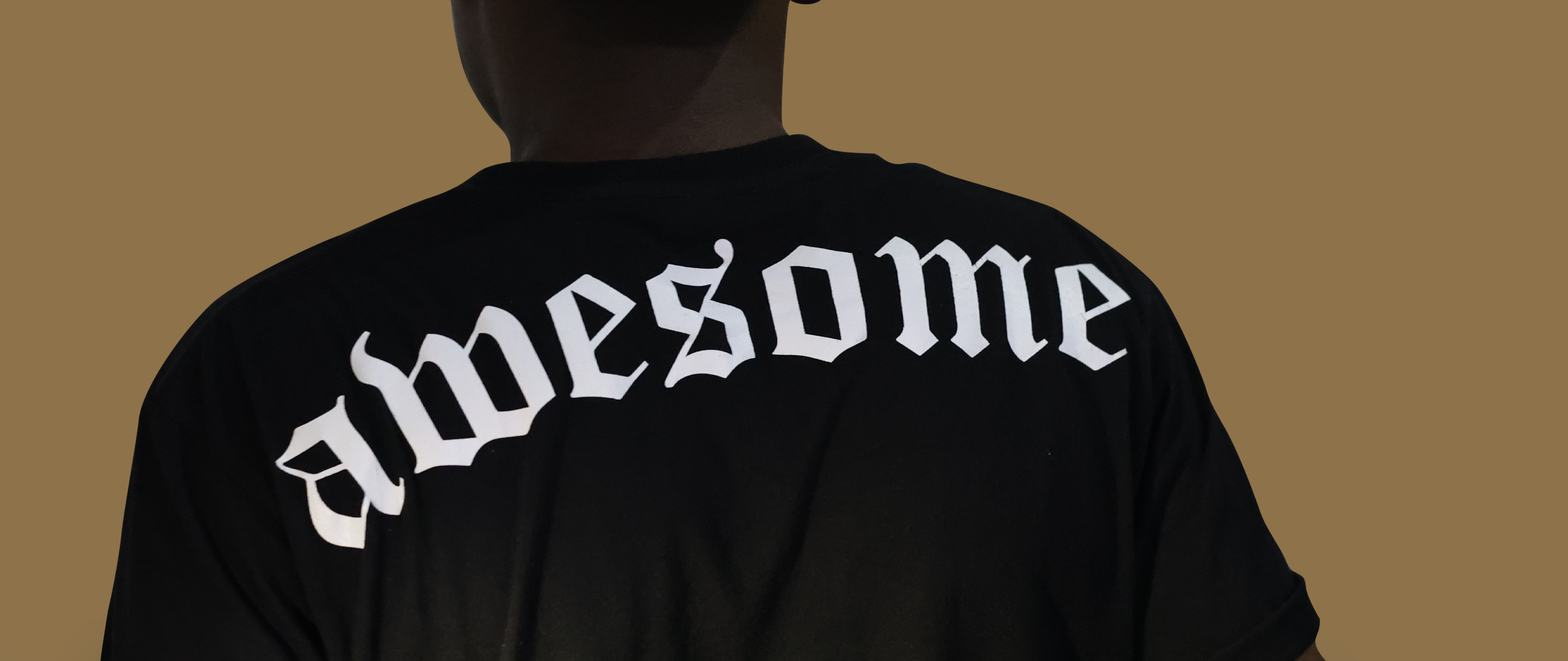 Banner Promocional BE AWESOME
